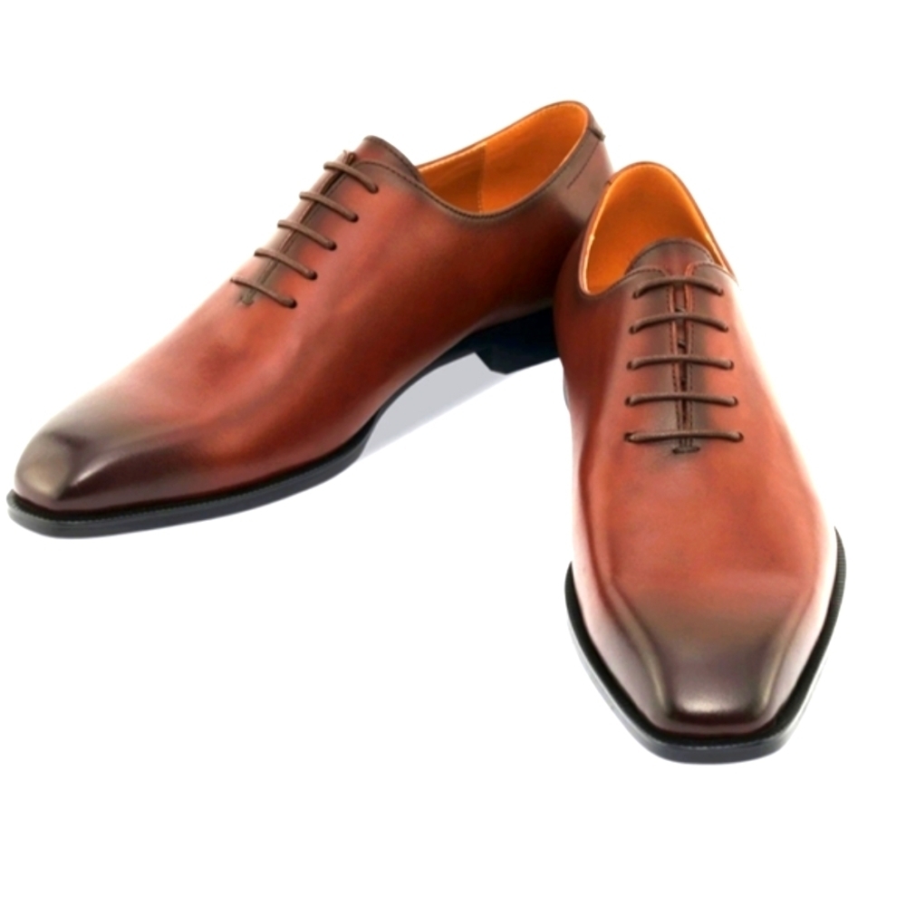 Mens Shoes Size 11 Brown Leather Whole Cut  Bolvaint Tarragona Mens Oxford - Picture 5 of 13